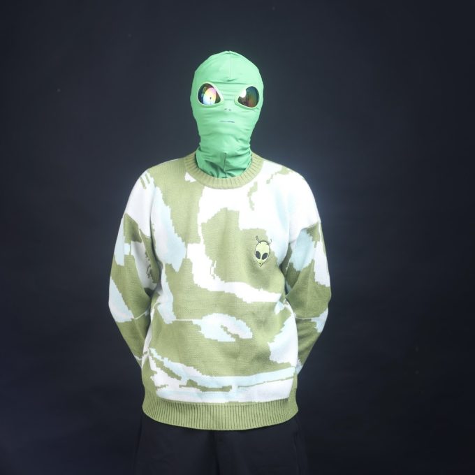 Alien cozy sweater