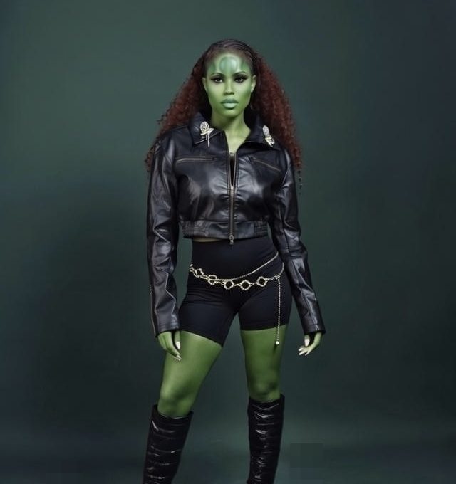 Female leather prime jacket