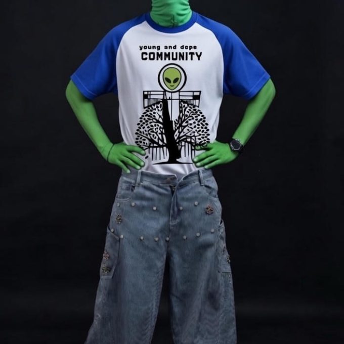 Community tee ( blue )